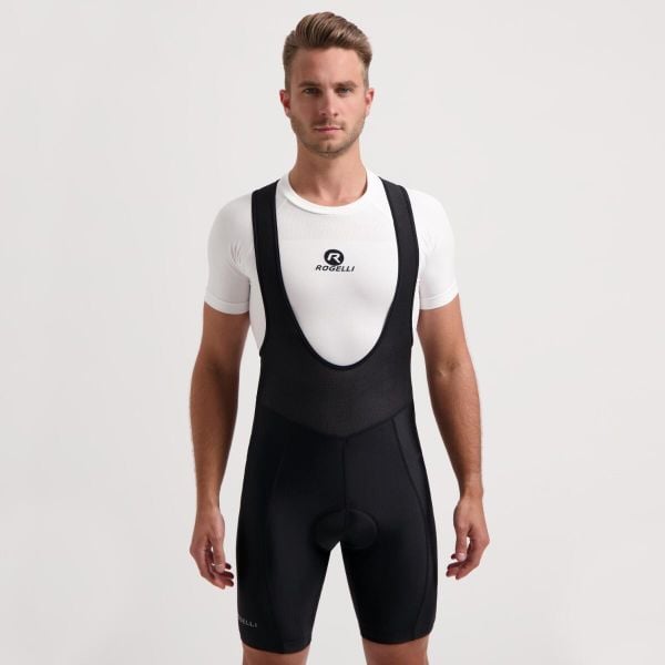 Spodenki rowerowe męskie Rogelli Econ. Czarne spodenki rowerowe Rogelli, l, bez wzorów, rowerowe. W wyprzedaży za 104.00 zł.