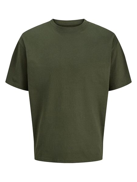 Jack & Jones Koszulka "Organic" w kolorze khaki rozmiar: M. Brązowe bezrękawniki Jack & Jones, m, bez wzorów, z bawełny, bez kołnierzyka, bez ramiączek. Za 66.62 zł.