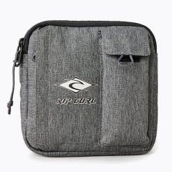 Saszetka męska Rip Curl 24/7 Pouch Classic Surf. Szare torby na ramię Rip Curl, bez wzorów, z materiału, małe, bez dodatków. Za 98.99 zł.