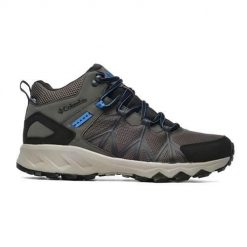 Buty trekkingowe męskie Columbia Peakfreak II Mid Outdry. Szare buty trekkingowe Columbia, bez wzorów, z gumy, bez zapięcia, trekkingowe. Za 449.99 zł.