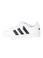 Adidas Sneakersy "Superstar" w kolorze biało-czarnym rozmiar: 46. Białe buty sportowe casual Adidas, bez wzorów, bez zapięcia. Za 286.84 zł.