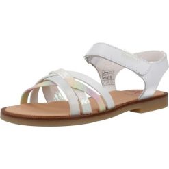 Sandały PABLOSKY 451200P Biały. Białe sandały PABLOSKY, ze skóry, bez zapięcia. Za 233.99 zł.