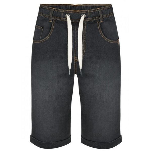 Glemo krótkie spodenki męskie denim, bawełna, ściągacz, M. Fioletowe szorty ZEAGLE, m, bez wzorów, z bawełny. Za 139.99 zł.