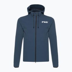 Kurtka rowerowa męska Northwave Rampage Lightshell. Niebieskie kurtki Northwave, m, bez wzorów, z elastanu, bez kaptura. Za 419.00 zł.