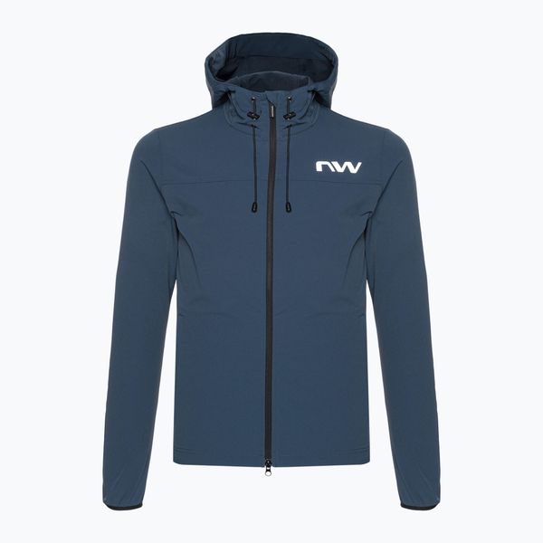 Kurtka rowerowa męska Northwave Rampage Lightshell. Niebieskie kurtki Northwave, m, bez wzorów, z elastanu, bez kaptura. Za 419.00 zł.