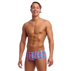 Kąpielówki męskie spodenki do pływania Funky Trunks Hummy Bunny. Niebieskie kąpielówki Funky Trunks, m, bez wzorów. Za 158.95 zł.