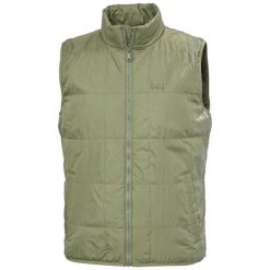 Kurtka bez rękawów Helly Hansen Vika Light Ins. Zielone kurtki Helly Hansen, m, bez wzorów, bez kaptura. Za 468.00 zł.