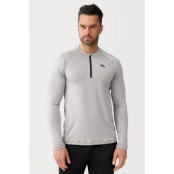 Koszulka do biegania męska Rough Radical Player szybkoschnąca z długim rękawem. Szare koszulki z długim rękawem ROUGH RADICAL, bez wzorów, bez ramiączek, do biegania. Za 97.44 zł.