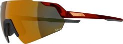 Okulary przeciwsłoneczne Alpina Turbo Air Q-Lite. Czerwone okulary przeciwsłoneczne Alpina, prostokątne. Za 429.99 zł.