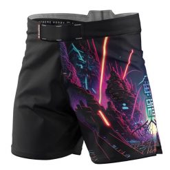 Spodenki Sportowe Męskie na trening i siłownię EXTREME HOBBY CYBER ANIMALS. Czarne krótkie spodenki sportowe EXTREME HOBBY, m, bez wzorów, z elastanu. Za 229.00 zł.