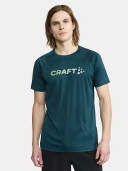 Craft Koszulka sportowa "Core Essence" w kolorze turkusowym rozmiar: M. Niebieskie t-shirty sportowe Craft, bez wzorów, bez ramiączek, outdoorowe. Za 47.45 zł.