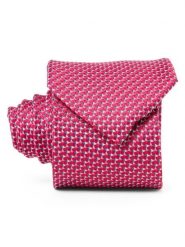 Andrew James Krawat wykonany z jedwabiu Mężczyźni Jedwab wyrazisty róż, ONE SIZE. Czerwone krawaty i muchy Andrew James, bez wzorów, z jedwabiu. Za 119.95 zł.
