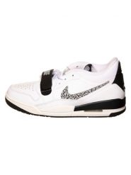 Jordan Skórzane sneakersy "Air Jordan Legacy 312" rozmiar: 46. Białe buty sportowe casual Jordan, bez wzorów, bez zapięcia. Za 448.99 zł.