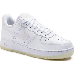 Buty NIKE - Air Force 1 '07 Ess AO2132 101 White/White/White. Białe buty sportowe casual marki Nike, z materiału. W wyprzedaży za 359.00 zł.