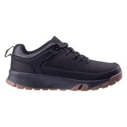 Buty trekkingowe Martes Ferun. Czarne buty turystyczne MARTES, bez wzorów, z syntetyku, bez zapięcia, rowerowe. Za 232.57 zł.