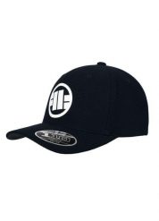 Czapka męska Pitbull Full Cap Mesh Logo. Niebieskie czapki z daszkiem PITBULL, bez wzorów, z bawełny. Za 139.00 zł.