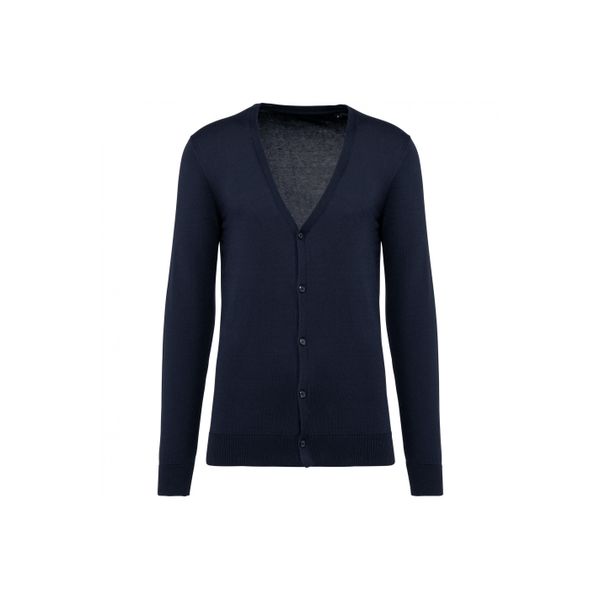 Kardigan suprima Kariban Premium. Niebieskie swetry rozpinane KARIBAN, m, bez wzorów, z bawełny, bez kołnierzyka, bez ramiączek. Za 251.00 zł.