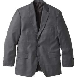 Marynarka Regular Fit bonprix szary melanż. Szare garnitury marki bonprix, melanż. Za 109.99 zł.