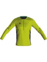 Arena Koszulka sportowa "Run" w kolorze zielonym rozmiar: S. Zielone t-shirty sportowe Arena, bez wzorów, z materiału, bez ramiączek, outdoorowe. Za 85.95 zł.