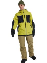 Burton Kurtka narciarska w kolorze żółtym rozmiar: M. Żółte kurtki narciarskie i snowboardowe Burton, m, bez wzorów, narciarskie. Za 400.65 zł.