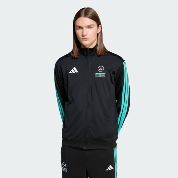 Bluza Dresowa Mercedes - Amg Petronas Formula 1 Team Dna. Czarne bluzy bez kaptura Adidas, s, bez wzorów, z dresówki, bez kaptura. Za 329.00 zł.