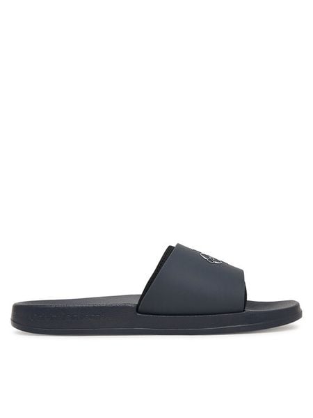 Calvin Klein Klapki Ess Slide Rubber Neoprene HM0HM02229 Granatowy. Niebieskie klapki CALVIN KLEIN, z syntetyku. Za 209.99 zł.