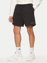 Tommy Jeans Szorty sportowe Flag Beach DM0DM20637 Czarny Regular Fit. Czarne krótkie spodenki sportowe Tommy Jeans, m, bez wzorów, z bawełny. Za 169.99 zł.