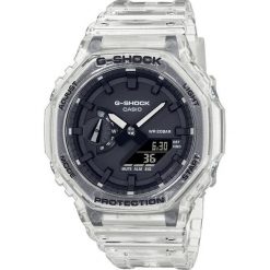 Zegarek męski Casio GA-2100SKE-7AER, Quartz, 45mm, 20ATM. Czarne zegarki Casio. Za 539.15 zł.