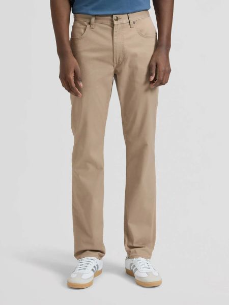 MESKIE SPODNIE LEE DAREN DARK TAUPE 112377682. Spodnie materiałowe Lee, l, bez wzorów, z materiału. Za 219.99 zł.