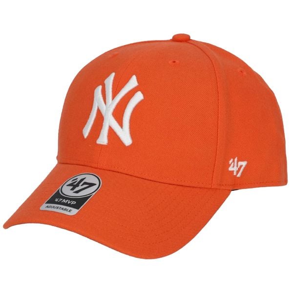 Czapka z daszkiem dla dorosłych New York Yankees MVP Cap. Brązowe czapki z daszkiem 47 Brand, bez wzorów, z wełny. W wyprzedaży za 176.30 zł.