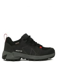 Alpina Trekkingi Tracker Low 627E-1 Czarny. Czarne buty trekkingowe Alpina, bez wzorów, ze skóry, bez zapięcia. Za 289.99 zł.