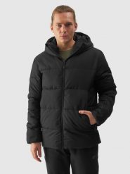 4F Kurtka narciarska membrana 5000 męska - czarna XL. Czarne kurtki narciarskie i snowboardowe 4F, m, bez wzorów, z dzianiny, narciarskie. Za 499.99 zł.