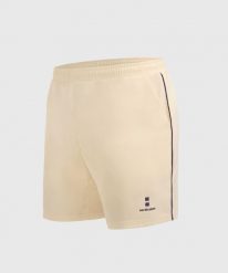 Spodenki sportowe męskie Performance. Żółte krótkie spodenki sportowe NORDICDOTS, l, bez wzorów, z materiału. Za 185.00 zł.