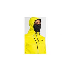 Polar męski PLM251 - żółty. Bluzy z polaru marki 4F. W wyprzedaży za 129.99 zł.