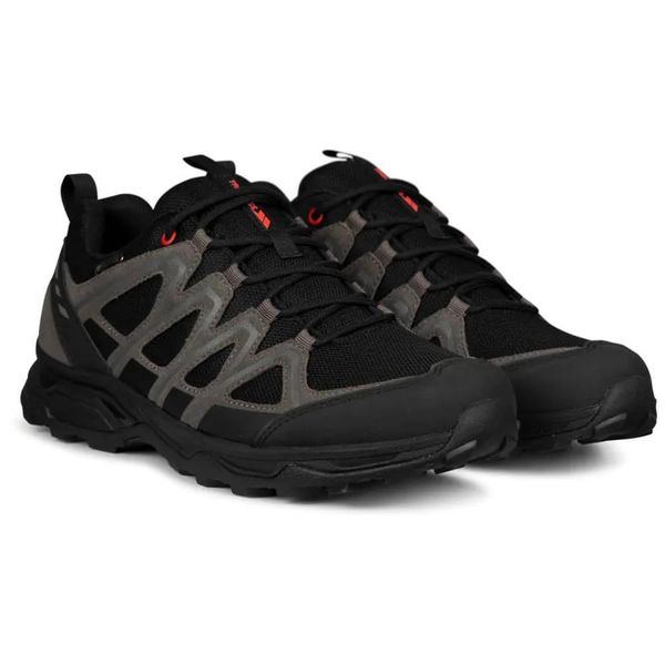 Męskie Zamszowe Buty Do Chodzenia Carraig. Czarne buty turystyczne Trespass, bez wzorów, z gumy, bez zapięcia, trekkingowe. Za 702.99 zł.