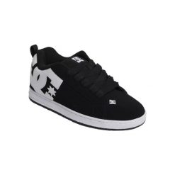 Tenisówki Dc Model Court Graffik M Kolor Czarny. Czarne trampki DC Shoes, m, bez wzorów, bez zapięcia. Za 369.99 zł.