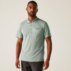 Maverik V męska koszulka polo. Szare koszulki polo Regatta, m, bez wzorów, bez kołnierzyka, bez ramiączek, trekkingowe. Za 157.00 zł.