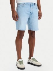 Tommy Hilfiger Szorty jeansowe Denton MW0MW42625 Niebieski Straight Fit. Niebieskie szorty Tommy Hilfiger, m, bez wzorów, z bawełny. Za 369.99 zł.