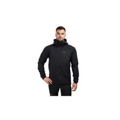 Kurtka trekkingowa Proton Hoody. Czarne kurtki Arc'teryx, bez wzorów, z puchu, z kapturem. Za 1,549.99 zł.