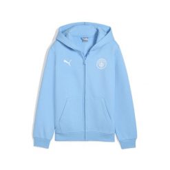 Młodzieżowa kurtka Manchester City FtblEssentials z kapturem PUMA. Biała kurtki do biegania Puma, m, bez wzorów, z kapturem, do biegania. Za 259.00 zł.
