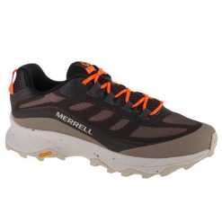 Buty do chodzenia Męskie Merrell Merrell Moab Speed. Brązowe buty trekkingowe Merrell, bez wzorów, z gumy, bez zapięcia, trekkingowe. Za 539.99 zł.