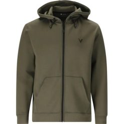 Zipperowany hoodie Virtus Taro. Zielone bluzy VIRTUS, m, bez wzorów, z kapturem. Za 335.50 zł.