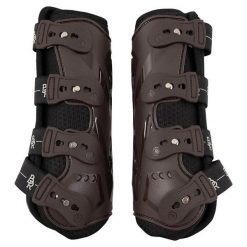 Otwarte przednie getry dla przepływu powietrza BR Equitation Country Tech. Brązowe legginsy długie sportowe BR, m, bez wzorów, z materiału, na fitness i siłownię. Za 349.50 zł.