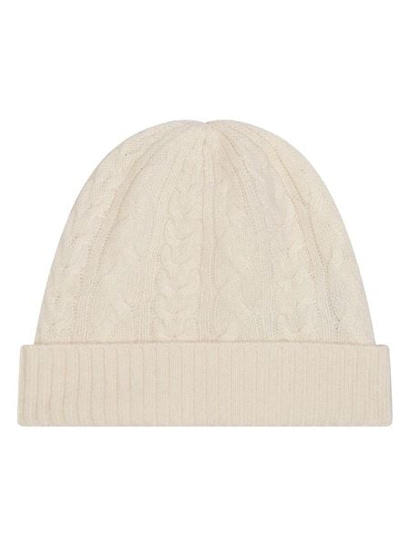 AUTHENTIC CASHMERE Kaszmirowa czapka "Scott" w kolorze kremowym rozmiar: onesize. Brązowe czapki zimowe AUTHENTIC CASHMERE, bez wzorów, z kaszmiru. Za 209.33 zł.