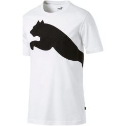 Puma Bluzka Oversize Logo Tee White M. T-shirty sportowe marki Puma. Za 105.00 zł.