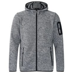 Kurtka polarowa męska CMP Borgis Fix Hood Jacket. Białe kurtki CMP, l, bez wzorów, z polaru, bez kaptura. Za 229.99 zł.