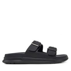 Klapki Tommy Hilfiger. Czarne klapki Tommy Hilfiger. Za 259.99 zł.