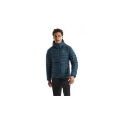 Kurtka zimowa męska Cerium Hoody. Niebieskie kurtki Arc'teryx, na zimę, m, bez wzorów, z puchu, bez kaptura. Za 1,899.99 zł.