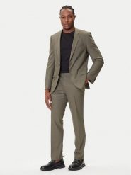 HUGO Garnitur Henry/Getlin232X 50530116 Zielony Slim Fit. Zielone garnitury Hugo, m, bez wzorów, z syntetyku. Za 1,399.00 zł.