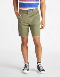 LEE SLIM CHINO SHORT MĘSKIE SZORTY MATERIAŁOWE L73HLA82 112120606. Szorty Lee, l, bez wzorów, z materiału. Za 149.99 zł.
